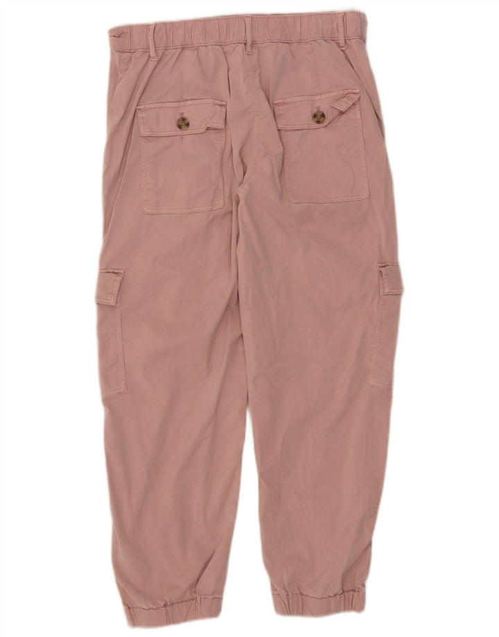 Marks & Spencer Joggers til mænd Cargo Bukser UK 12 Medium W32 L24 Pink