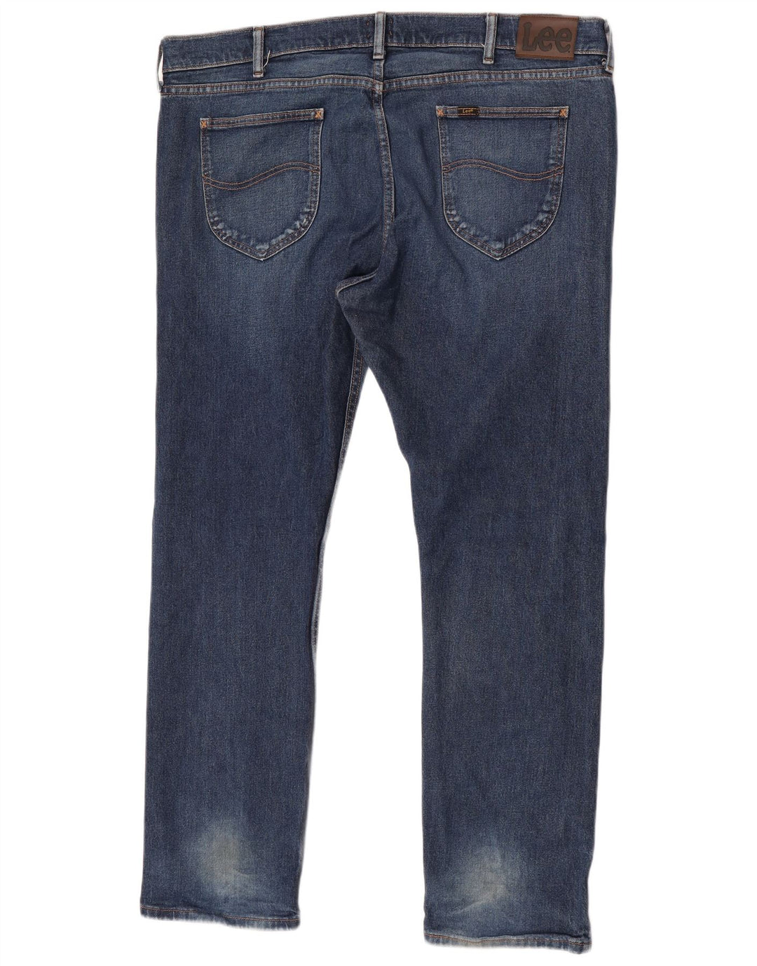 Lee Slim Jeans til mænd W42 L32 blå bomuld