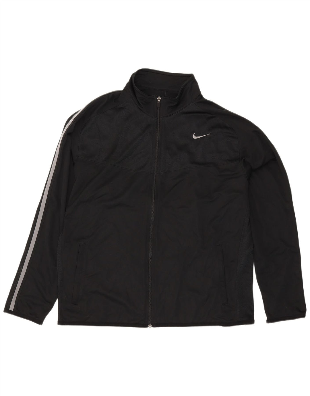 Nike træningsdragt topjakke til mænd 2XL sort polyester