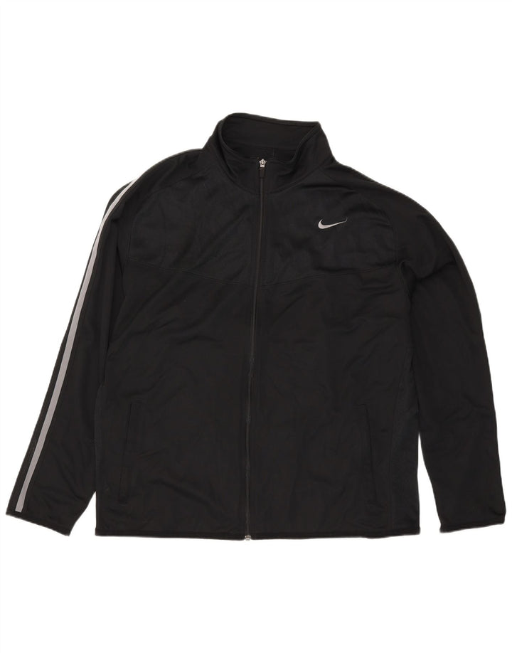 Nike træningsdragt topjakke til mænd 2XL sort polyester