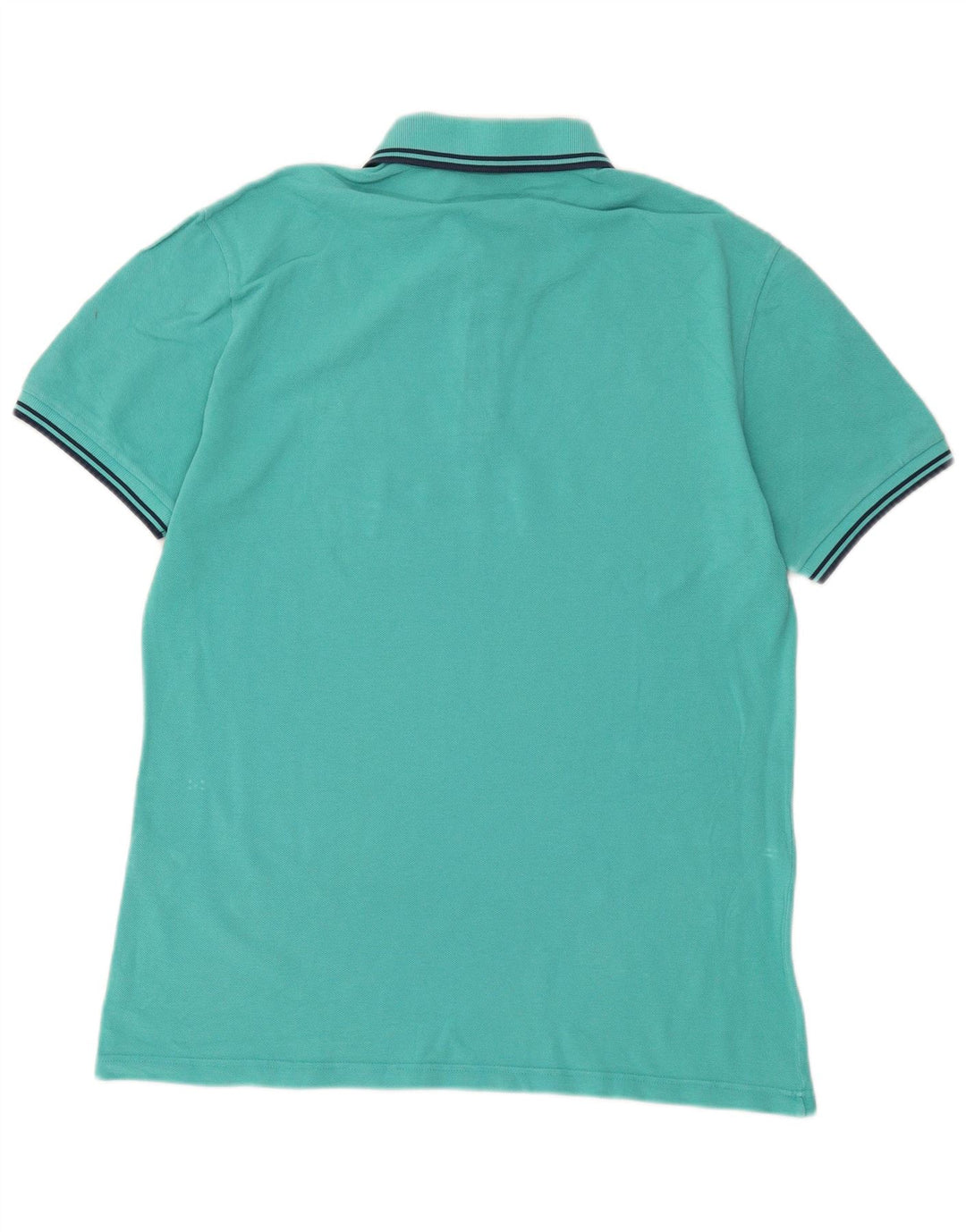 Fred Perry Herre Slim Fit Polo Shirt Stor turkis bomuld