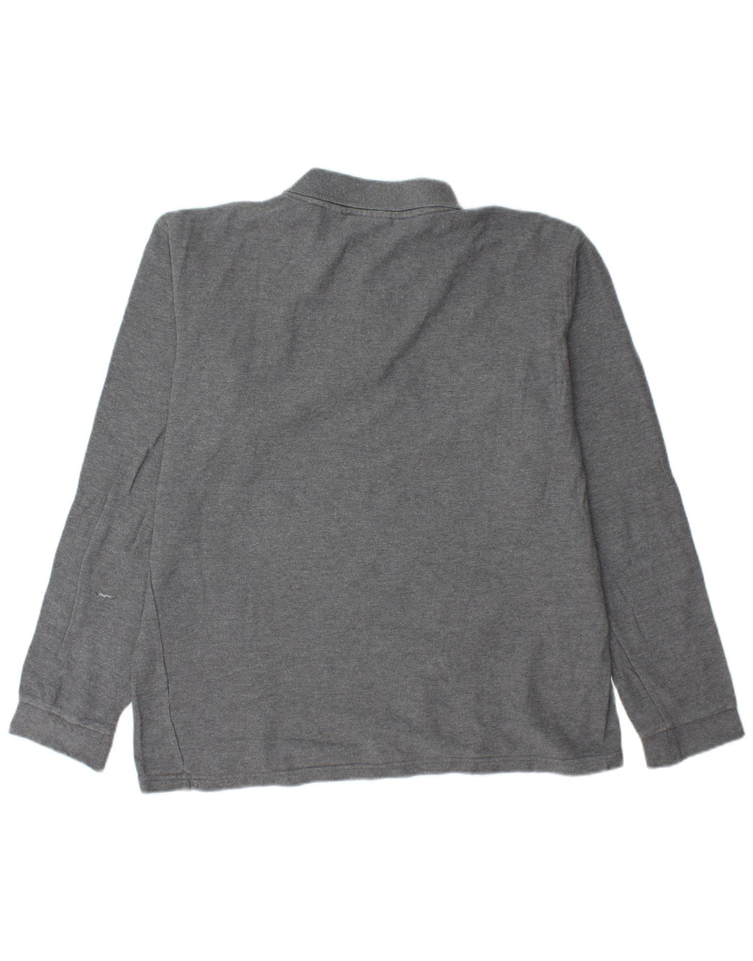 FILA Langærmet Polo Shirt til mænd IT 52 Stor Grå Bomuld