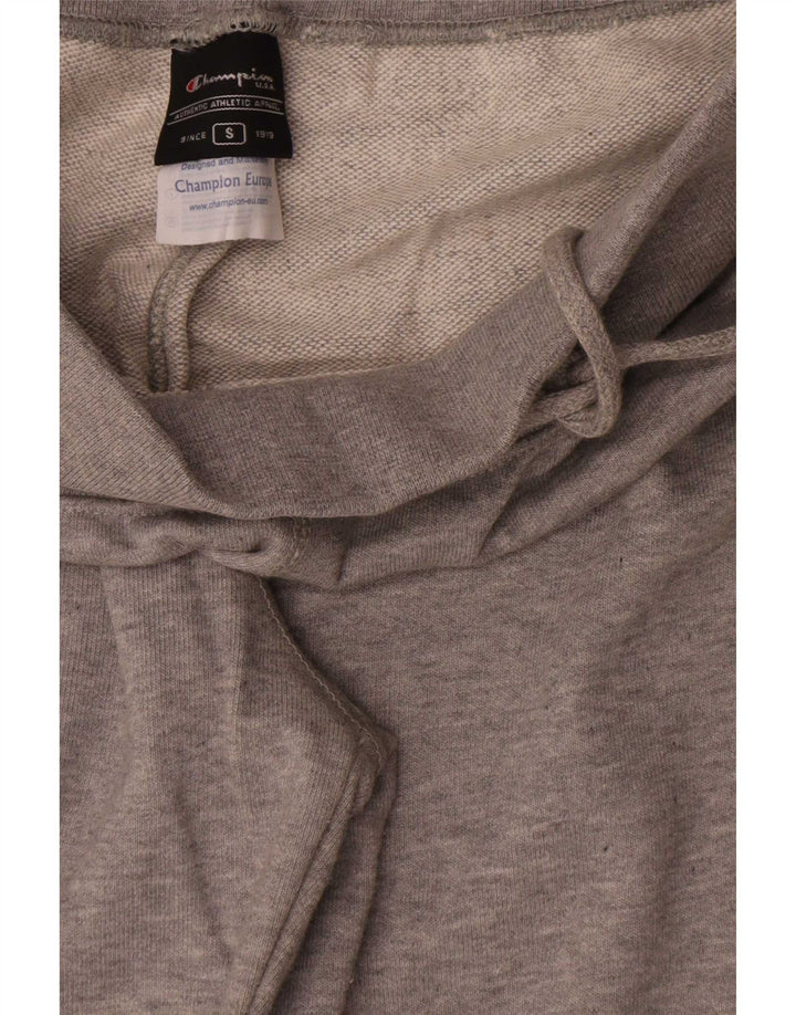 Champion Womens træningsdragt Bukser UK 10 Small Grey Cotton