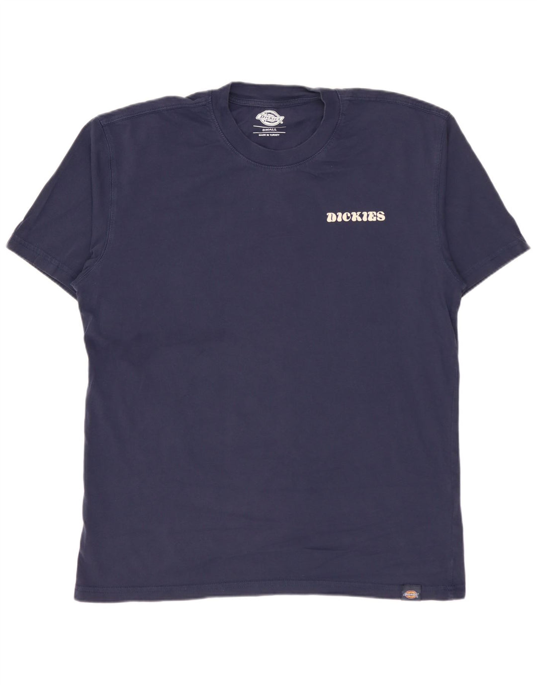 DICKIES Grafisk T-shirt til mænd, lille marineblå bomuld