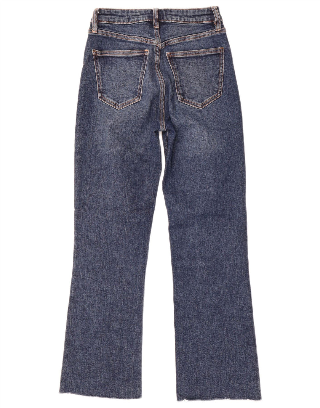 Zara Dame Bootcut Jeans EU 32 2XS W22 L25 Blå