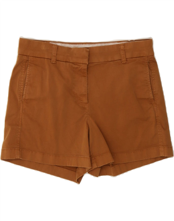 J. CREW Womens Chino Shorts US 6 Medium W30 Brown Cotton Vintage J. Crew and Second-Hand J. Crew from Messina Hembry 