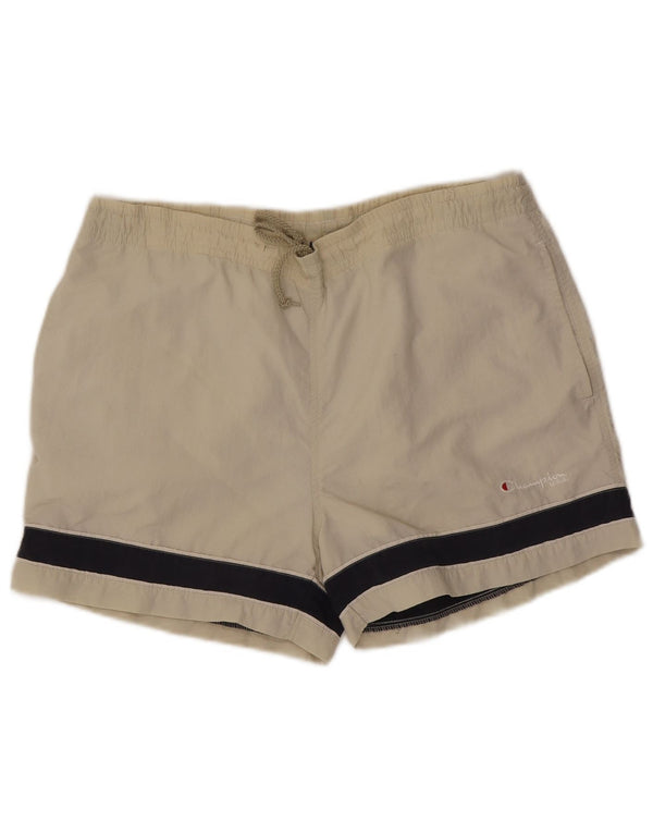 Champion Herre svømmeshorts Medium Beige Colourblock