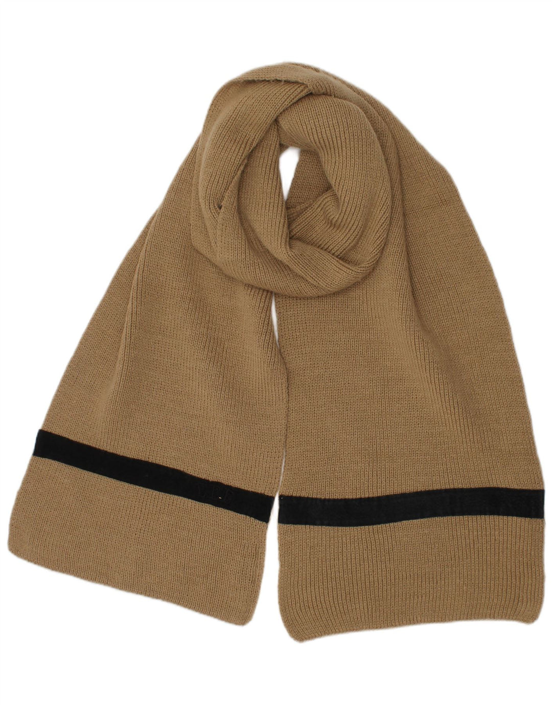 Lee Rektangeltørklæde til mænd One Size Beige Stribet Polyester Classic