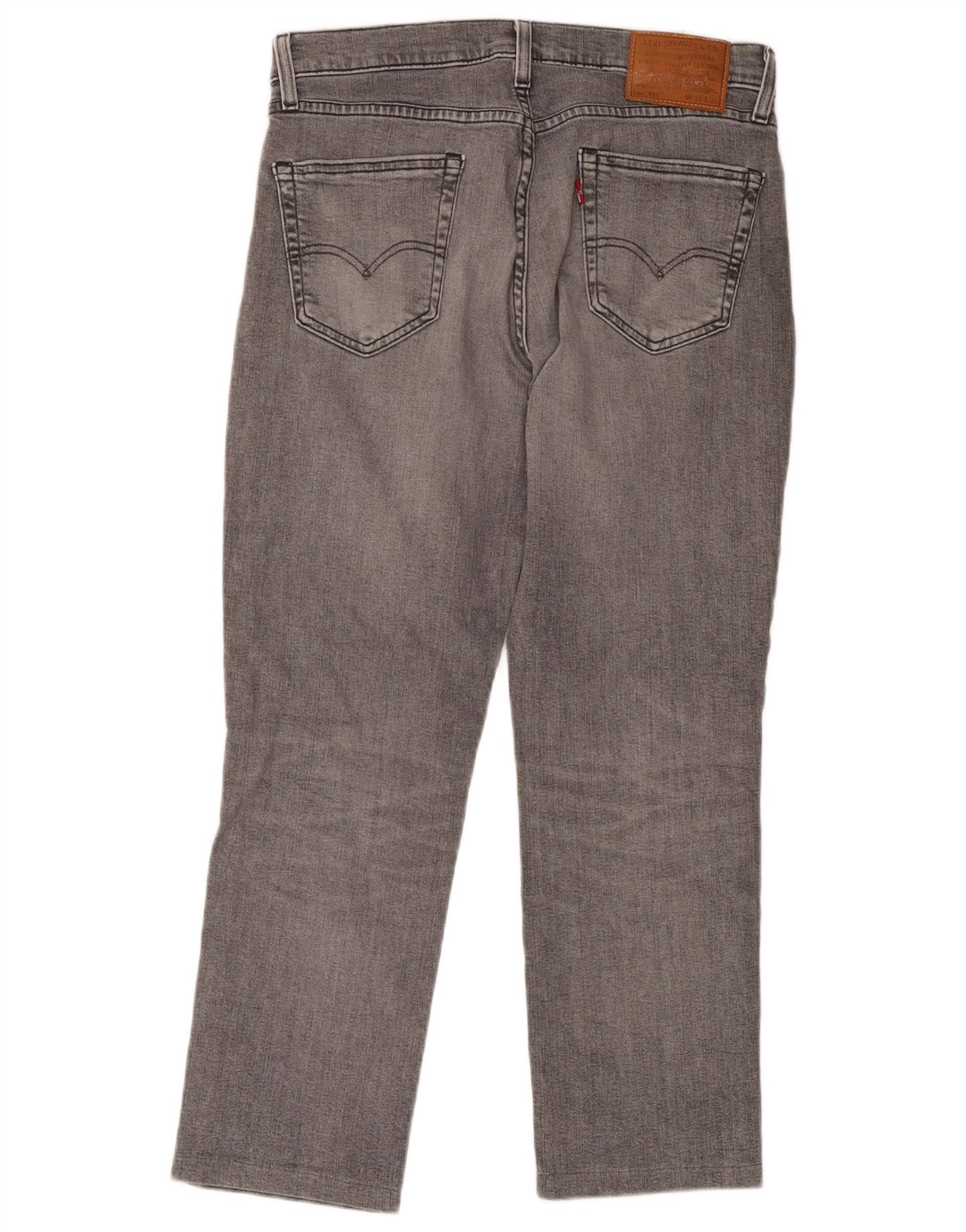 Levi's Herre 511 Slim Jeans W33 L32 Grå Bomuld