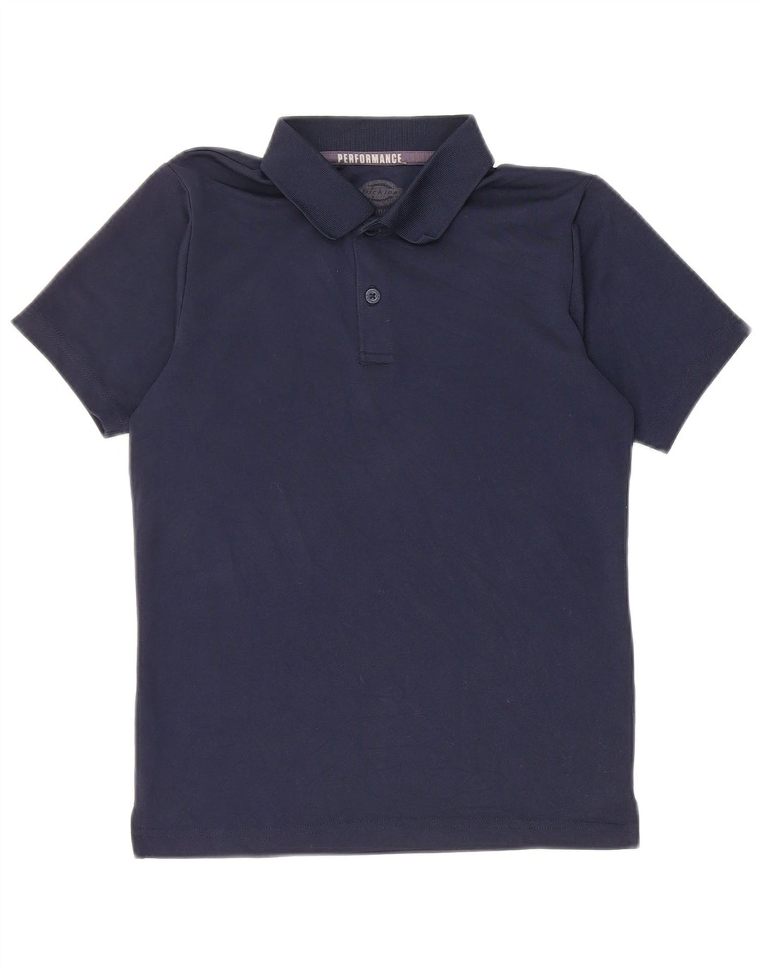 Dickies Boys Polo Shirt 10-11 år Medium Navy Blue Polyester