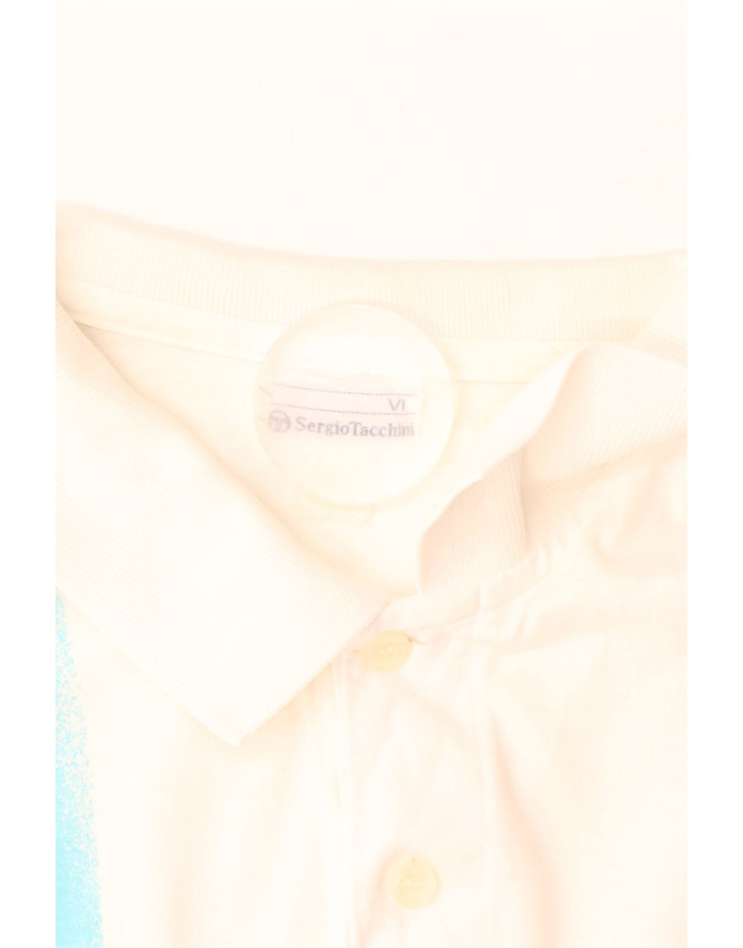 SERGIO TACCHINI Poloskjorte til mænd EU 52 Stor Hvidstribet