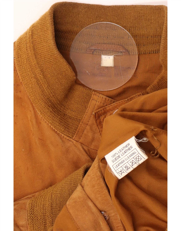Vintage herre ruskindsjakke IT 50 Large Brown