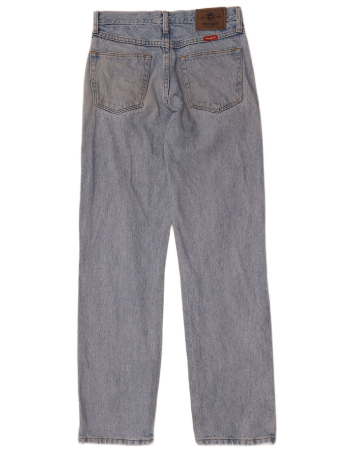 Wrangler lige jeans til kvinder W30 L32 blå bomuld
