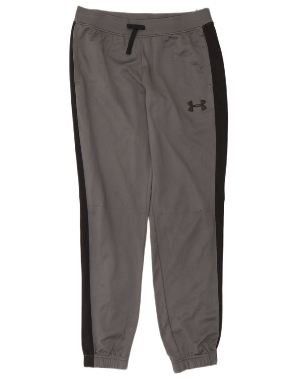 Under Armour Boys Træningsdragt Bukser Joggers 11-12 år Large Grå
