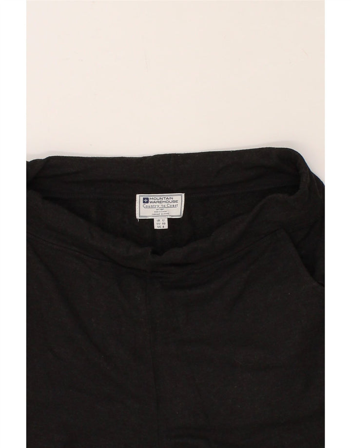 MOUNTAIN WAREHOUSE Womens Tracksuit Trousers Joggers UK 12 Medium Black Vintage Mountain Warehouse and Second-Hand Mountain Warehouse from Messina Hembry 