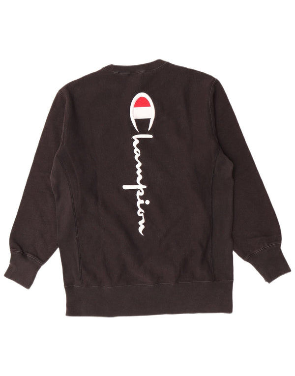 Champion Dame Sweatshirt Jumper UK 20 2XL Sort