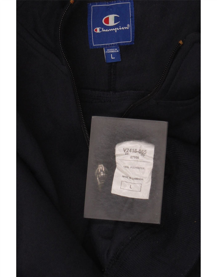 Champion Herre træningsdragt Topjakke Stor marineblå polyester
