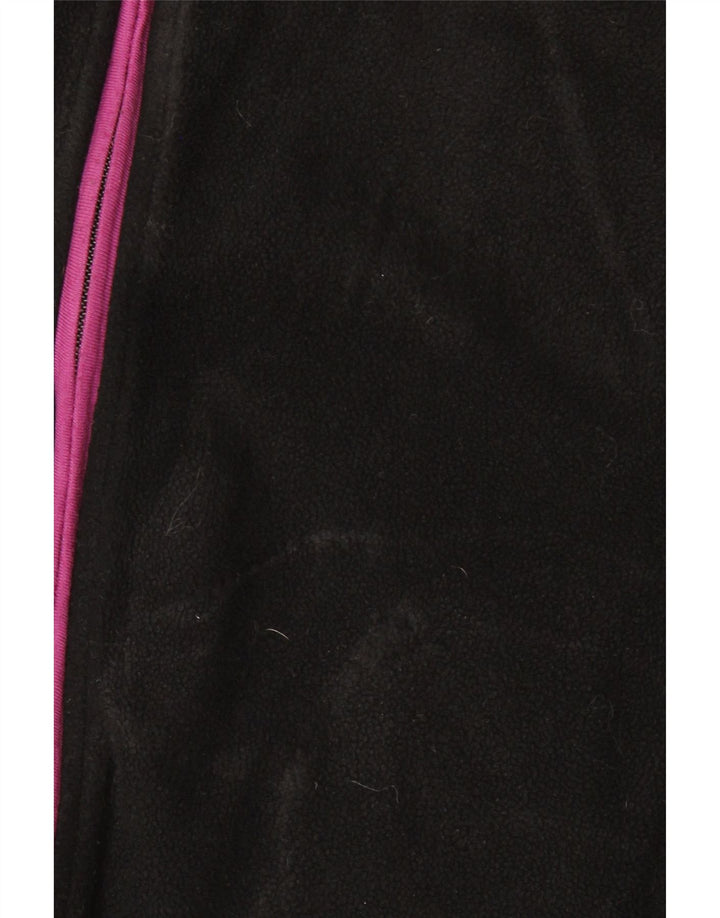 Kappa Dame Fleecejakke UK 20 2XL Sort Polyester