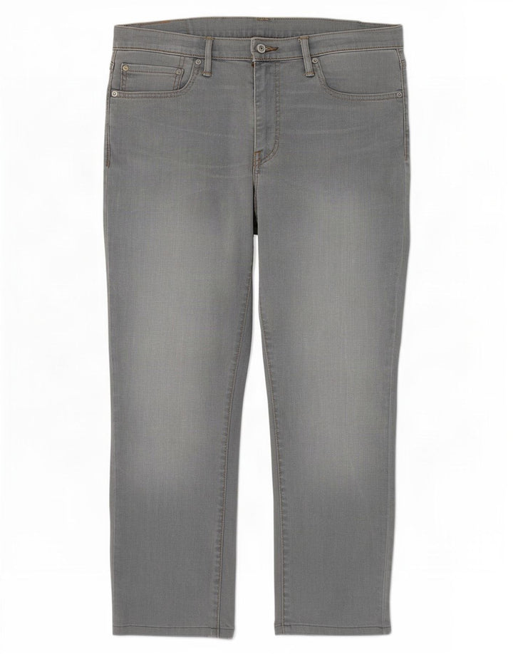 Levi's Herre 511 Slim Jeans W36 L29 Grå Bomuld