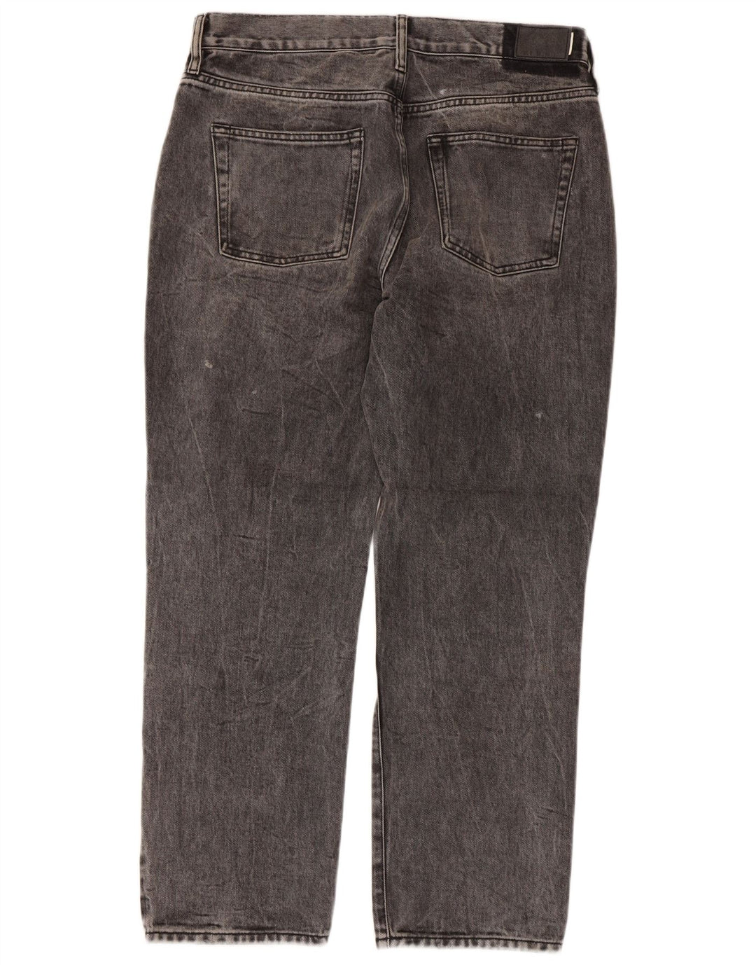 Superdry Straight Jeans til mænd W32 L28 Grå bomuld