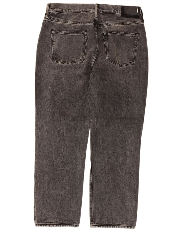Superdry Straight Jeans til mænd W32 L28 Grå bomuld