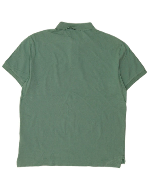 Polo Ralph Lauren Herre Custom Slim Fit Polo Shirt Medium Green Bomuld