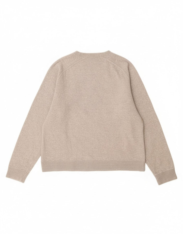 Umbro Herre Sweatshirt Jumper UK 35/37 Lille Grå Bomuld