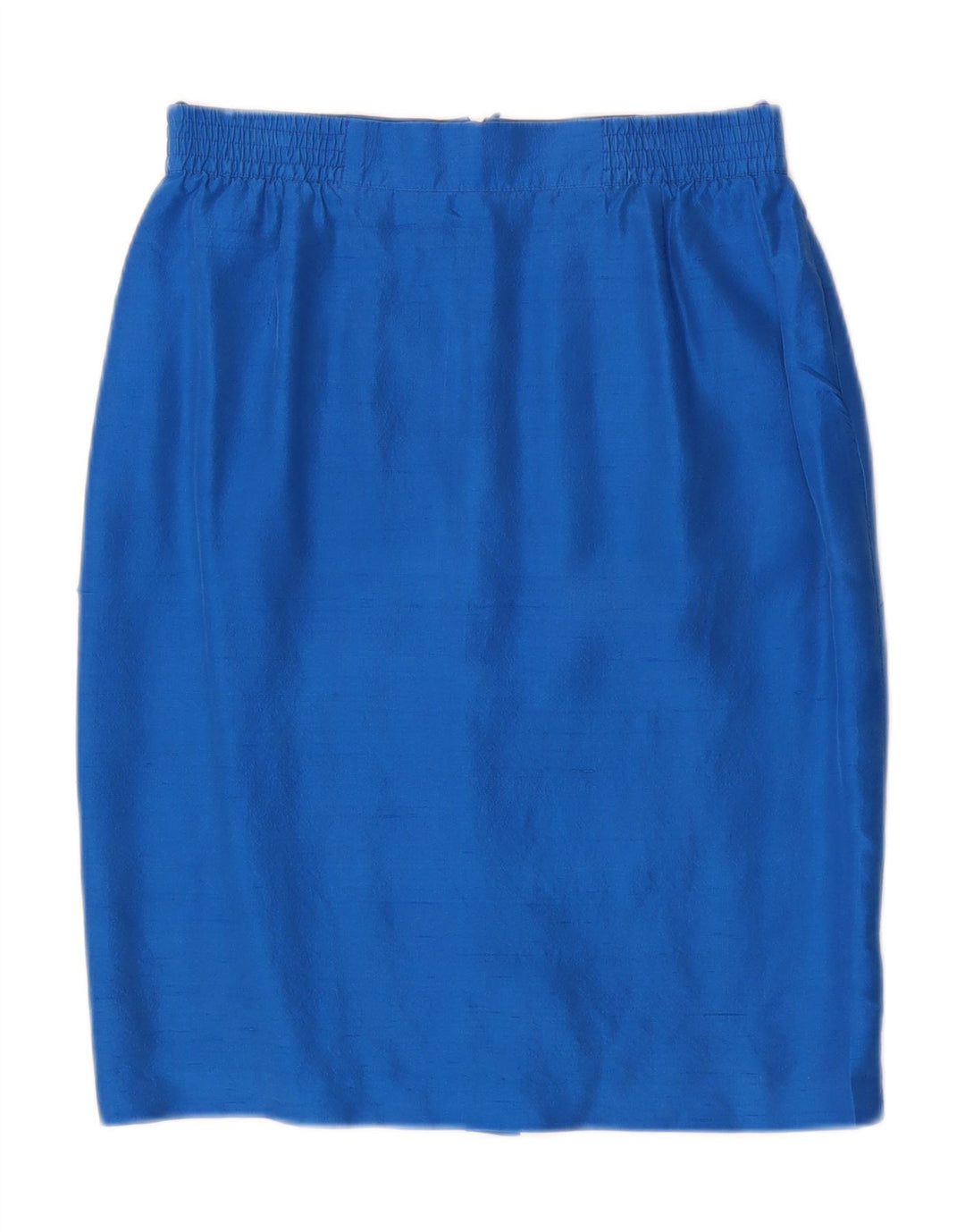Vera Mont Dame 6-knaps 2-delt nederdel Sæt UK 14 Medium W28 Blå Silke