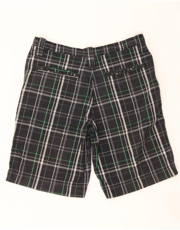 NIKE Mens Chino Shorts W32 Large  Grey Check Cotton Vintage Nike and Second-Hand Nike from Messina Hembry 