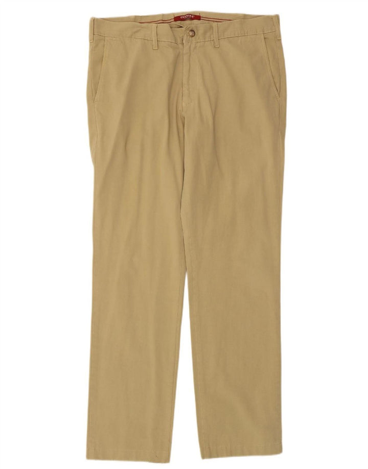 Carrera Straight Chino Bukser til mænd W38 L32 Beige