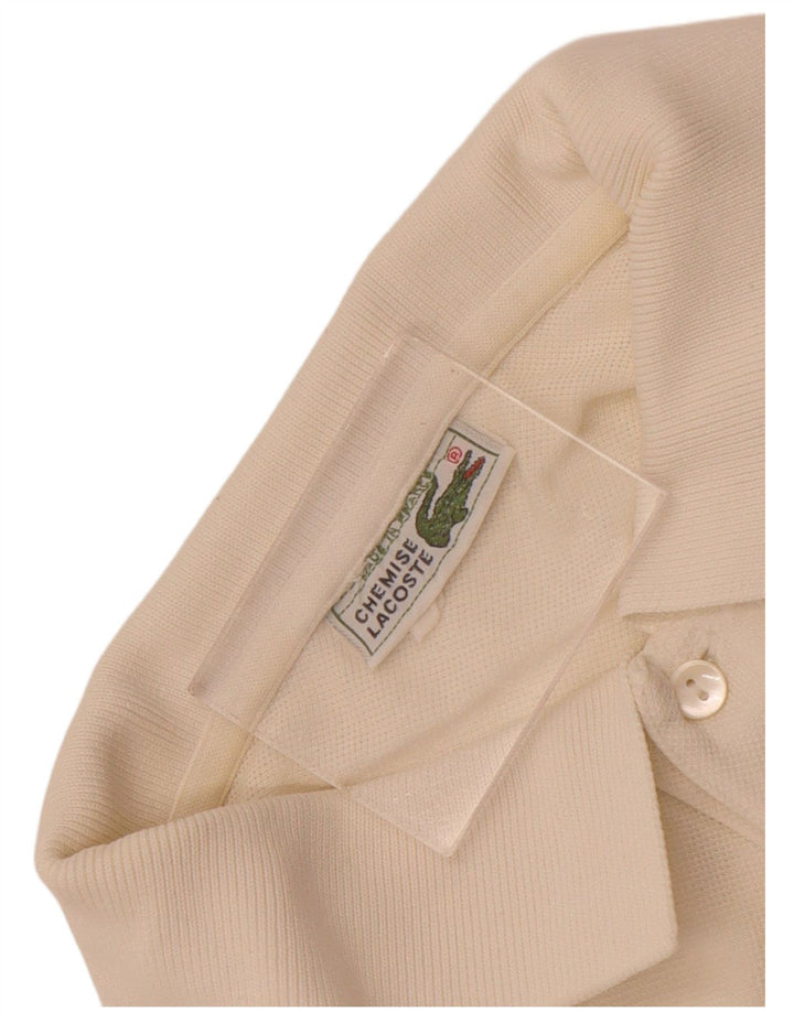 Lacoste herre poloshirt Medium hvid bomuld