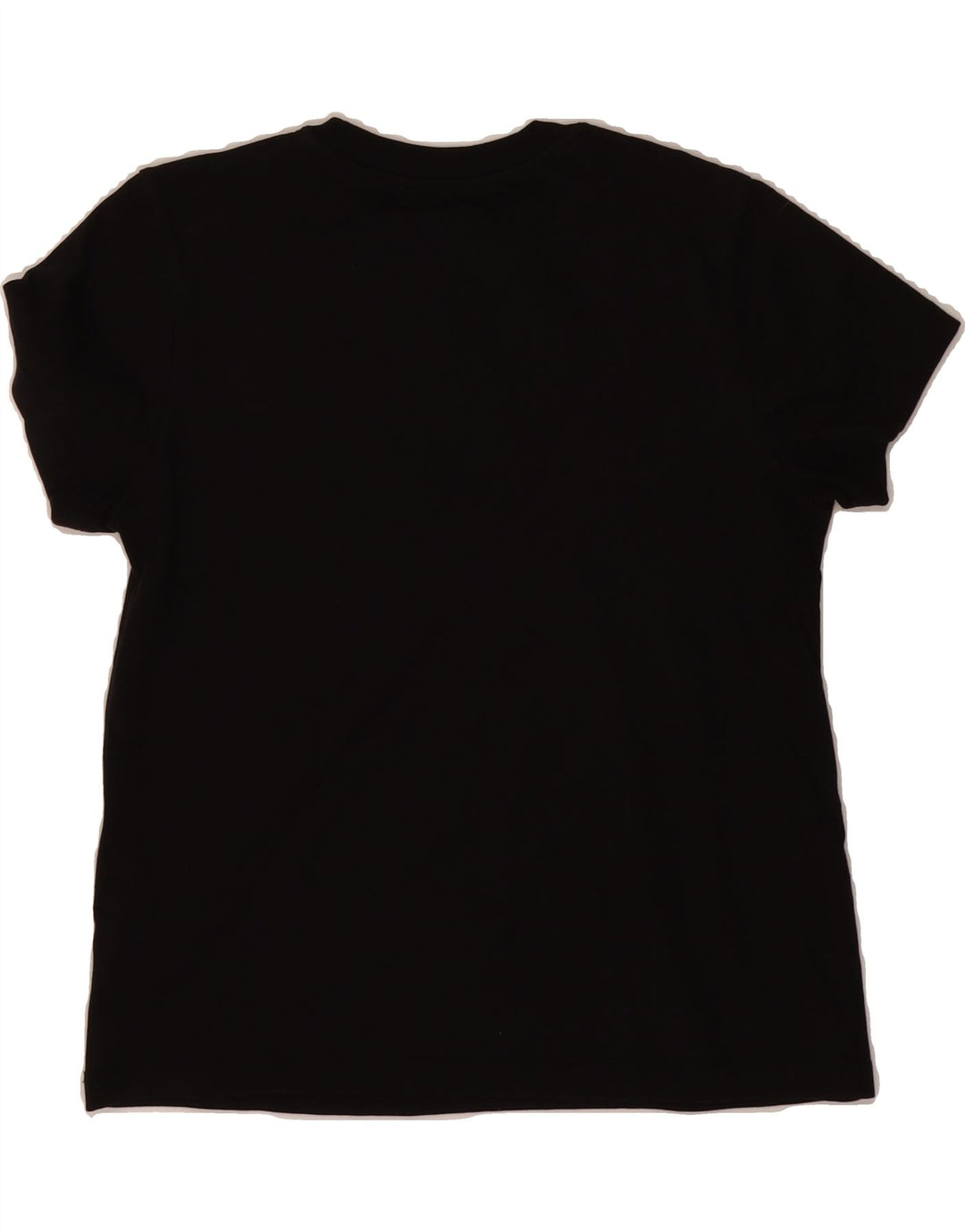 VANS Womens Crop Graphic T-Shirt Top UK 12 Medium Black Vintage Vans and Second-Hand Vans from Messina Hembry 