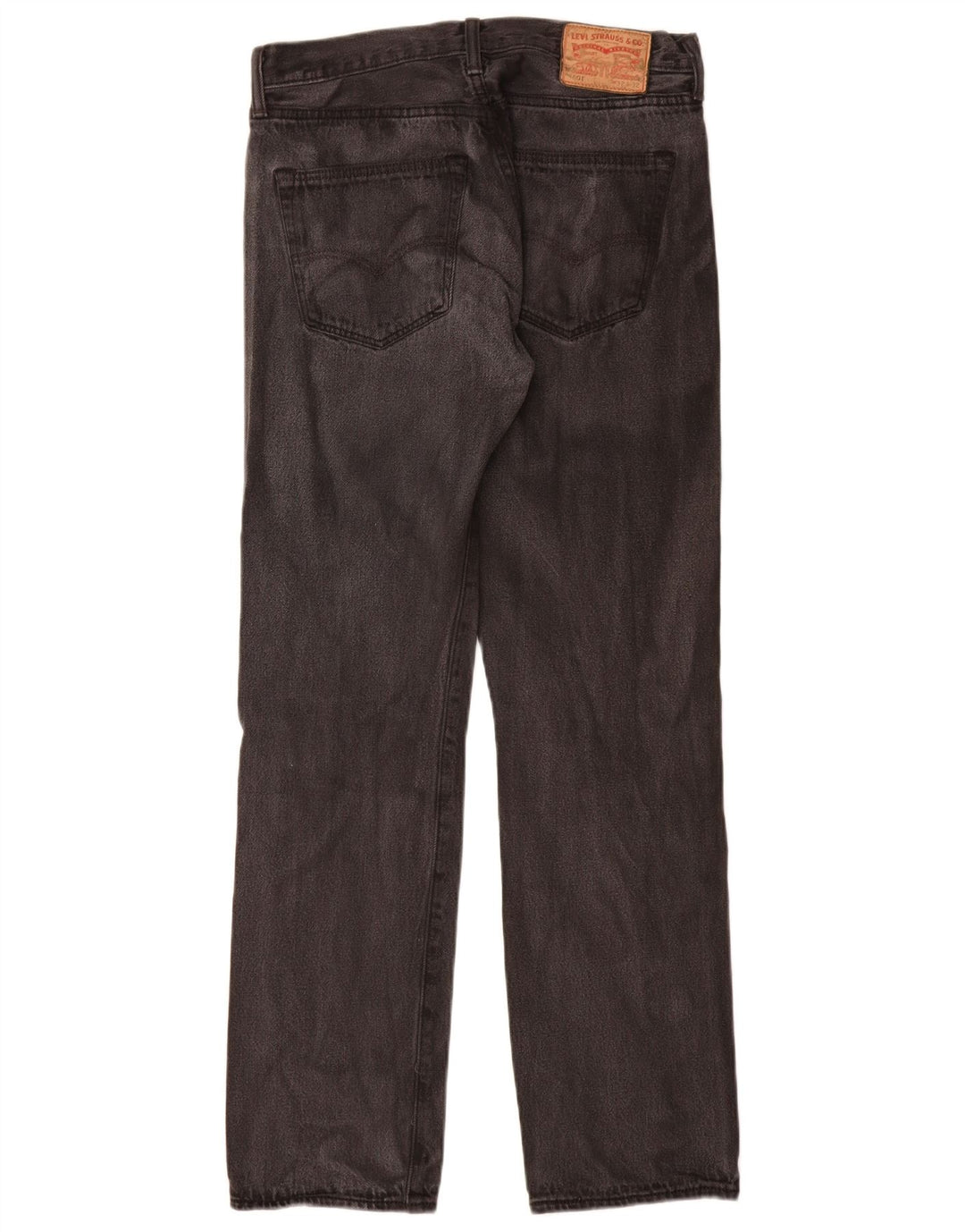 Levi's Straight Jeans til mænd W32 L32 Grå bomuld