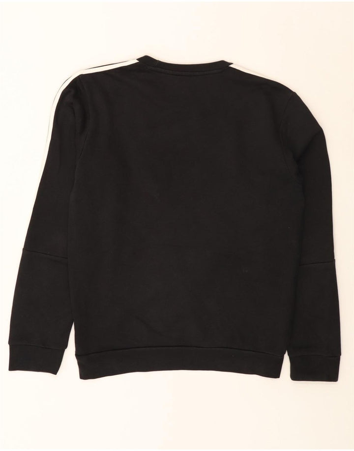 ADIDAS Sweatshirt til mænd, lille sort bomuld