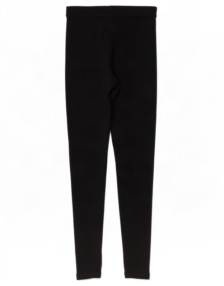Marks & Spencer Womens Leggings UK 10 Small Black Bomuld