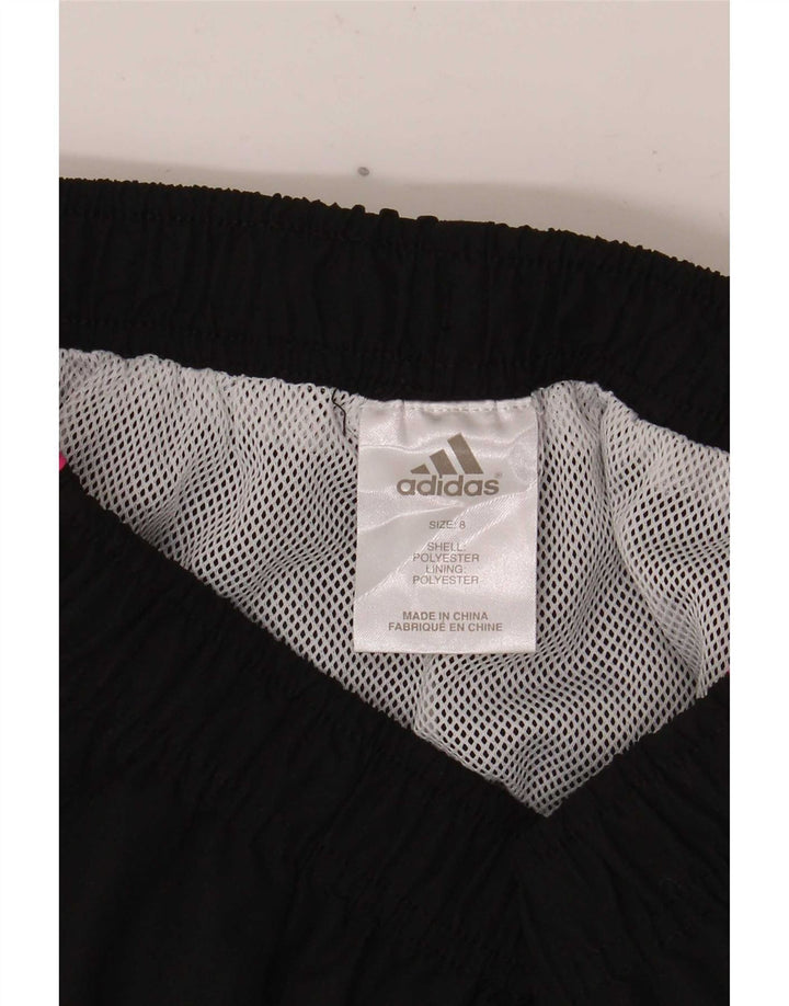 Adidas sportsshorts til kvinder UK 8 Small W24 Black Polyester