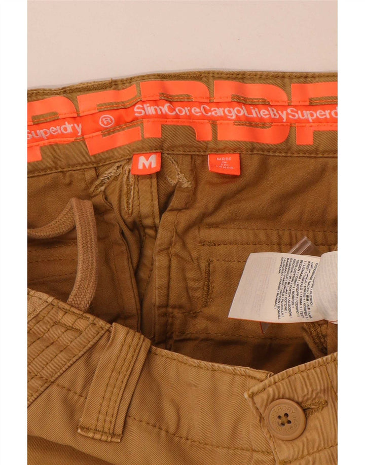 Superdry Herre Cargo Shorts Medium W30 Beige Bomuld