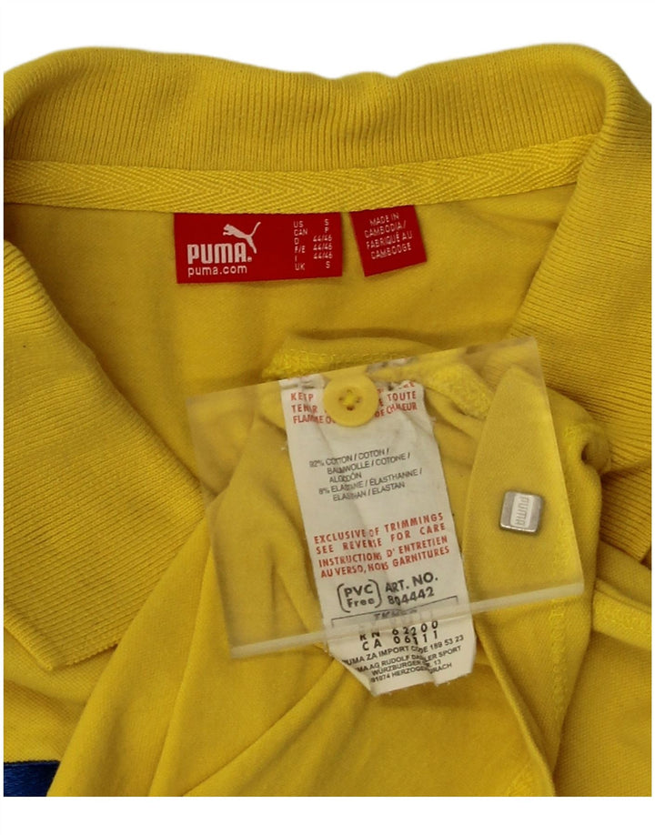 Puma herre poloshirt lille gul bomuld