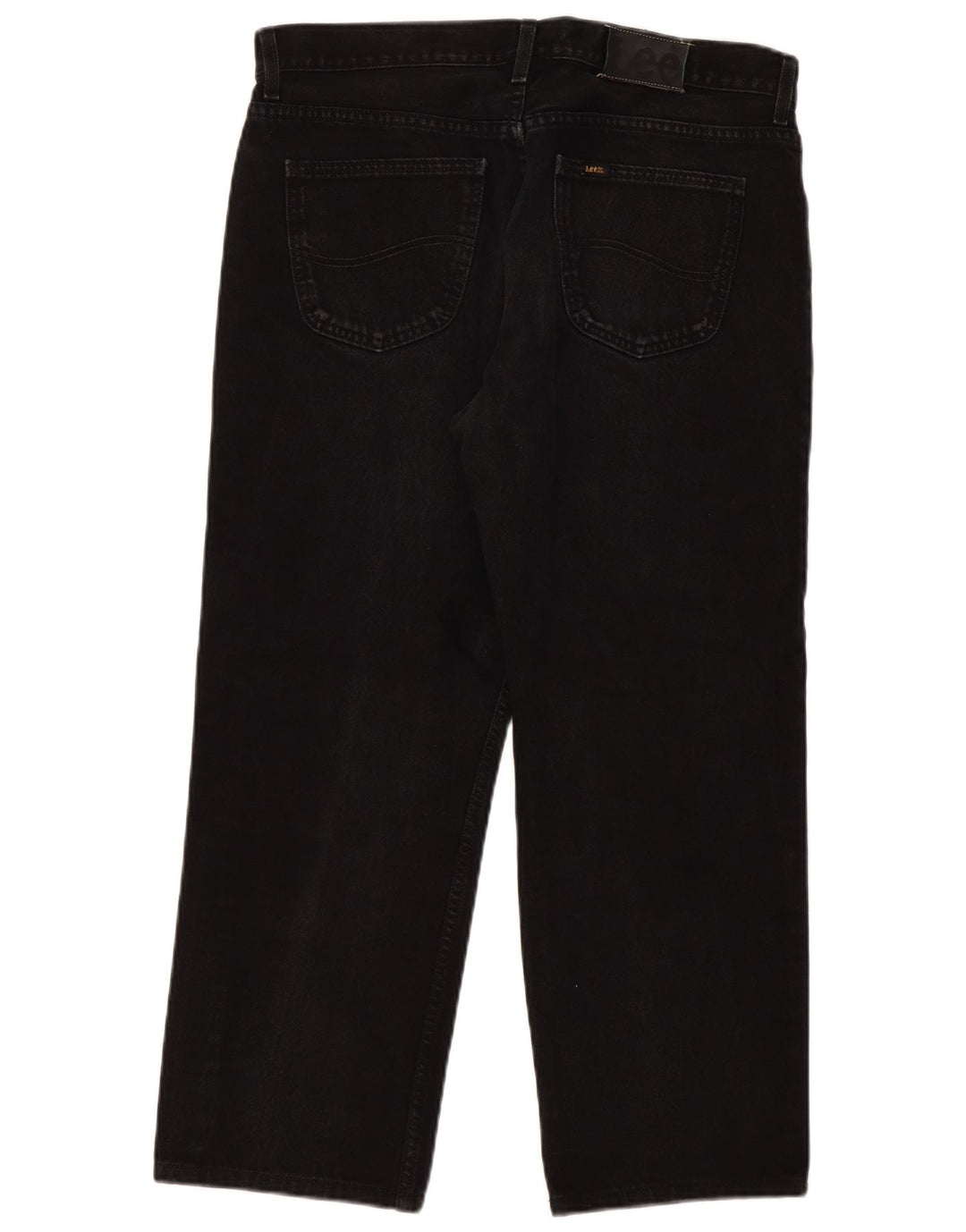 Lee Straight Jeans til mænd W36 L27 Sort