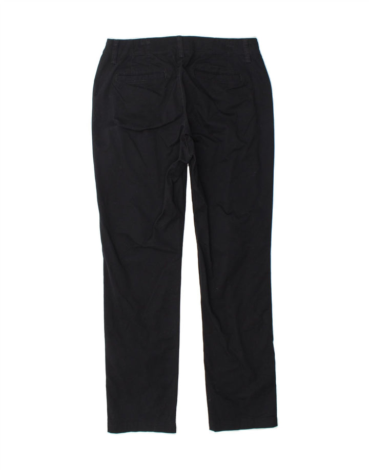 LEE Womens Tailored Slim Straight Chino Trousers US 6 Medium W30 L30 Black Vintage Lee and Second-Hand Lee from Messina Hembry 