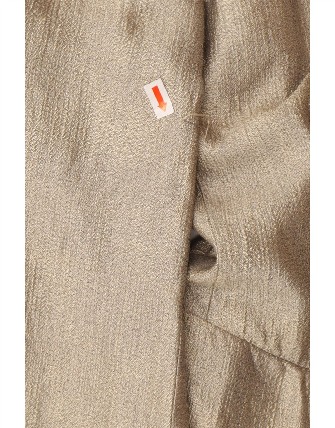 ESCADA Womens Elements Longline 1-knap blazerjakke EU 36 Small Gold