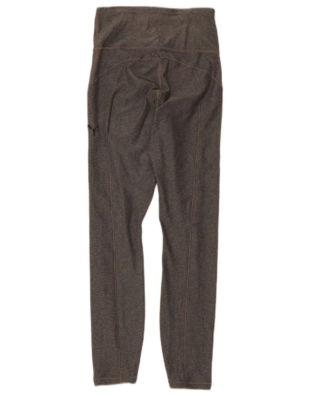 Puma Dame Leggings UK 4 XS Grå Flecked
