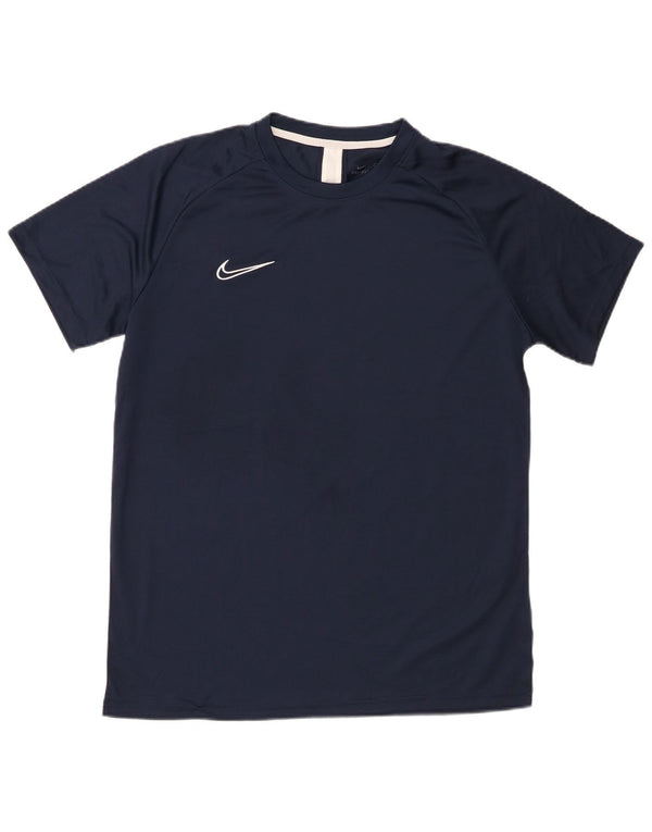 Nike herre Dri Fit T-shirt top XL marineblå
