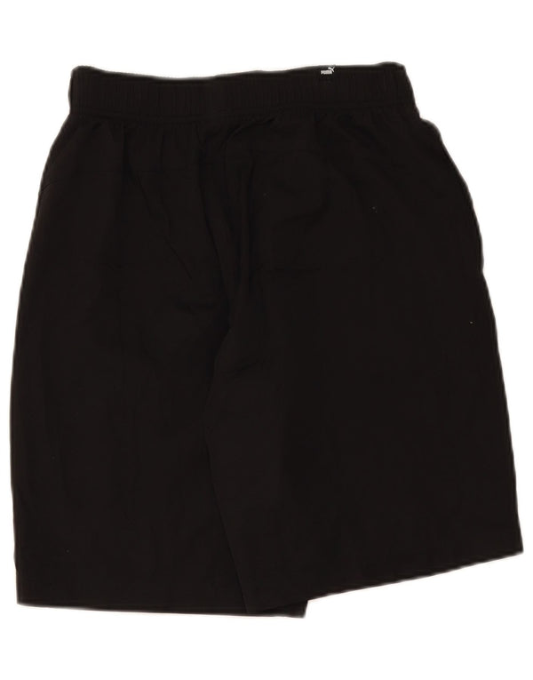 Puma Herre grafiske sportsshorts Medium Sort Polyester