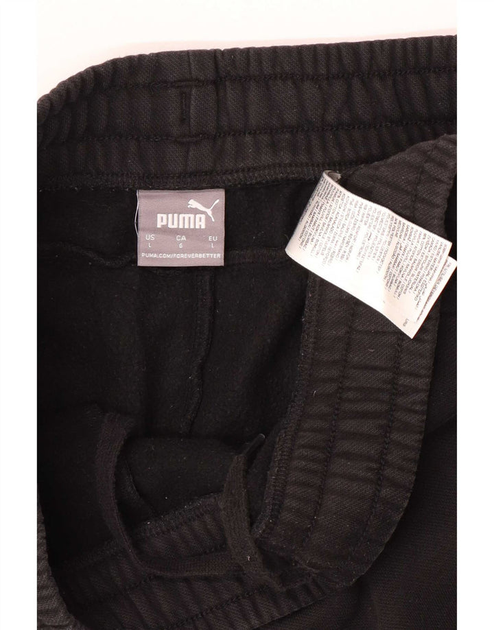 Puma træningsdragt til kvinder Joggers Large Sort Bomuld