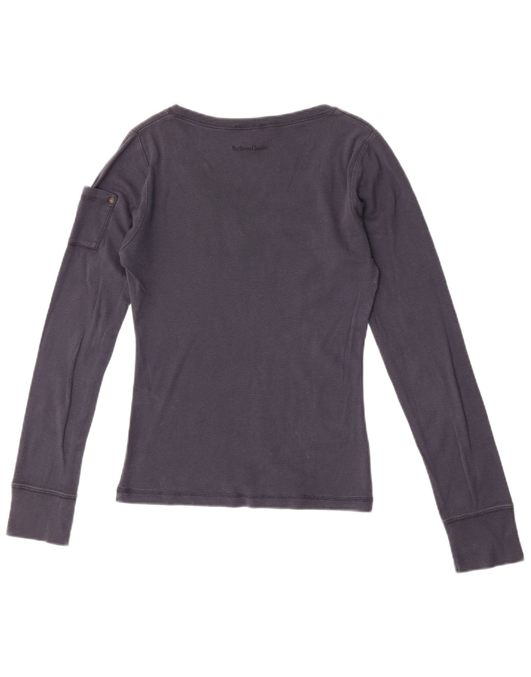 Marlboro Classics Dame Top Langærmet UK 18 XL Navy Blue