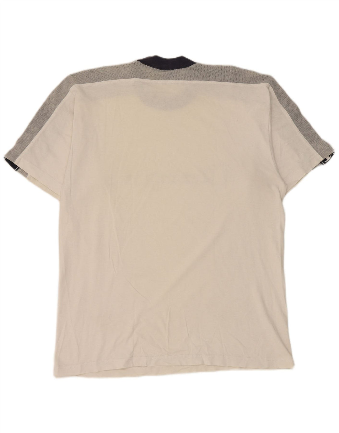 Champion Herre grafisk T-shirt Top Stor hvid Colourblock Bomuld