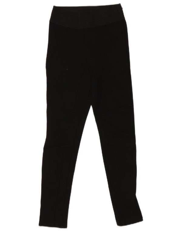 Zara Womens Leggings UK 8 Small Black
