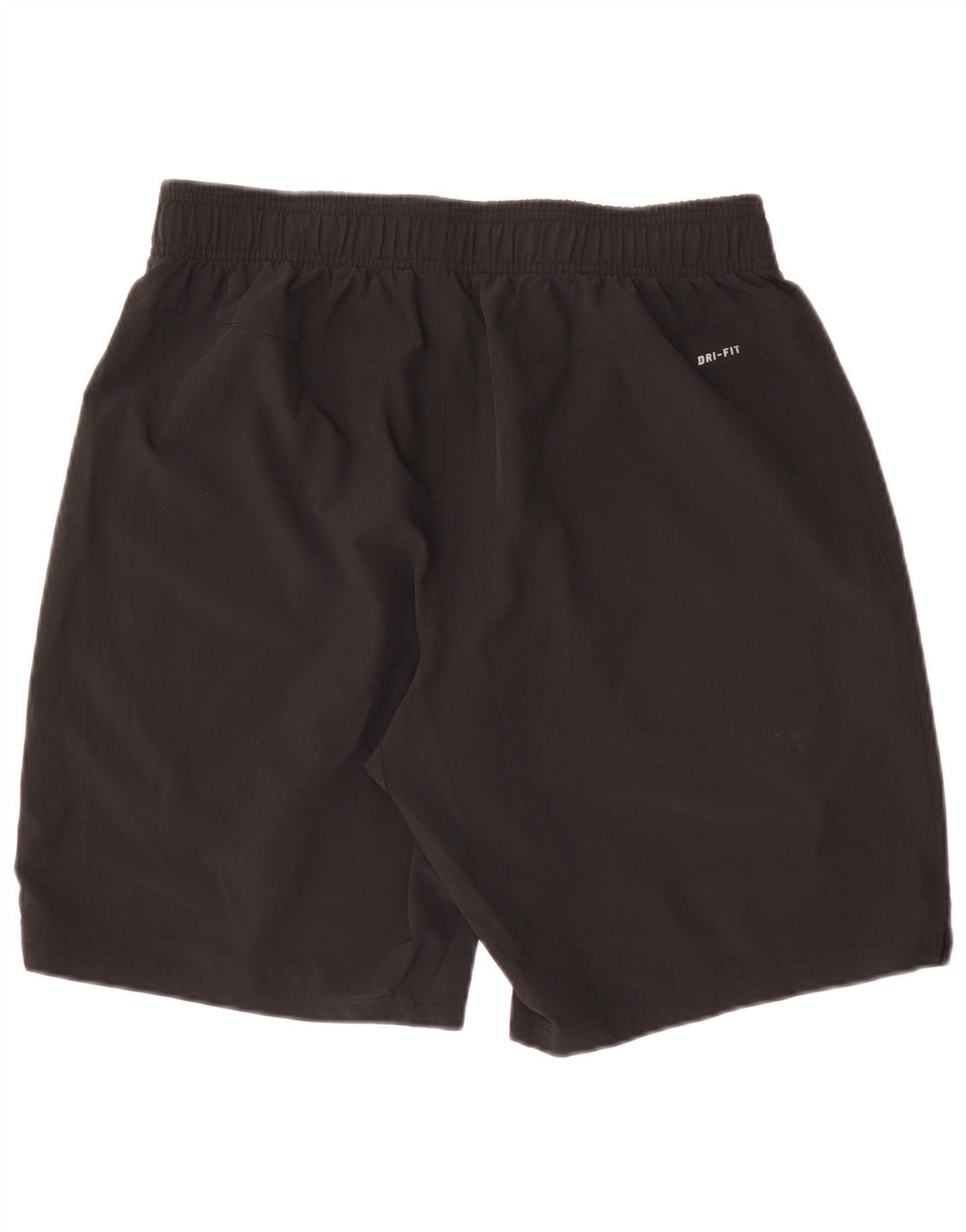 Nike Herre Dri Fit sportsshorts, store sorte polyester