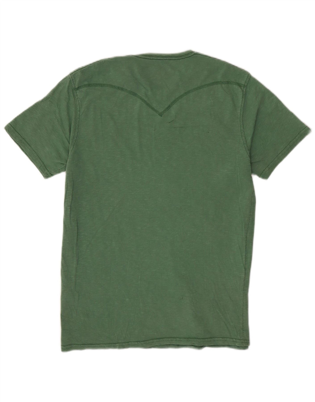 Levi's Herre T-shirt Top Medium Grøn Flecked Bomuld